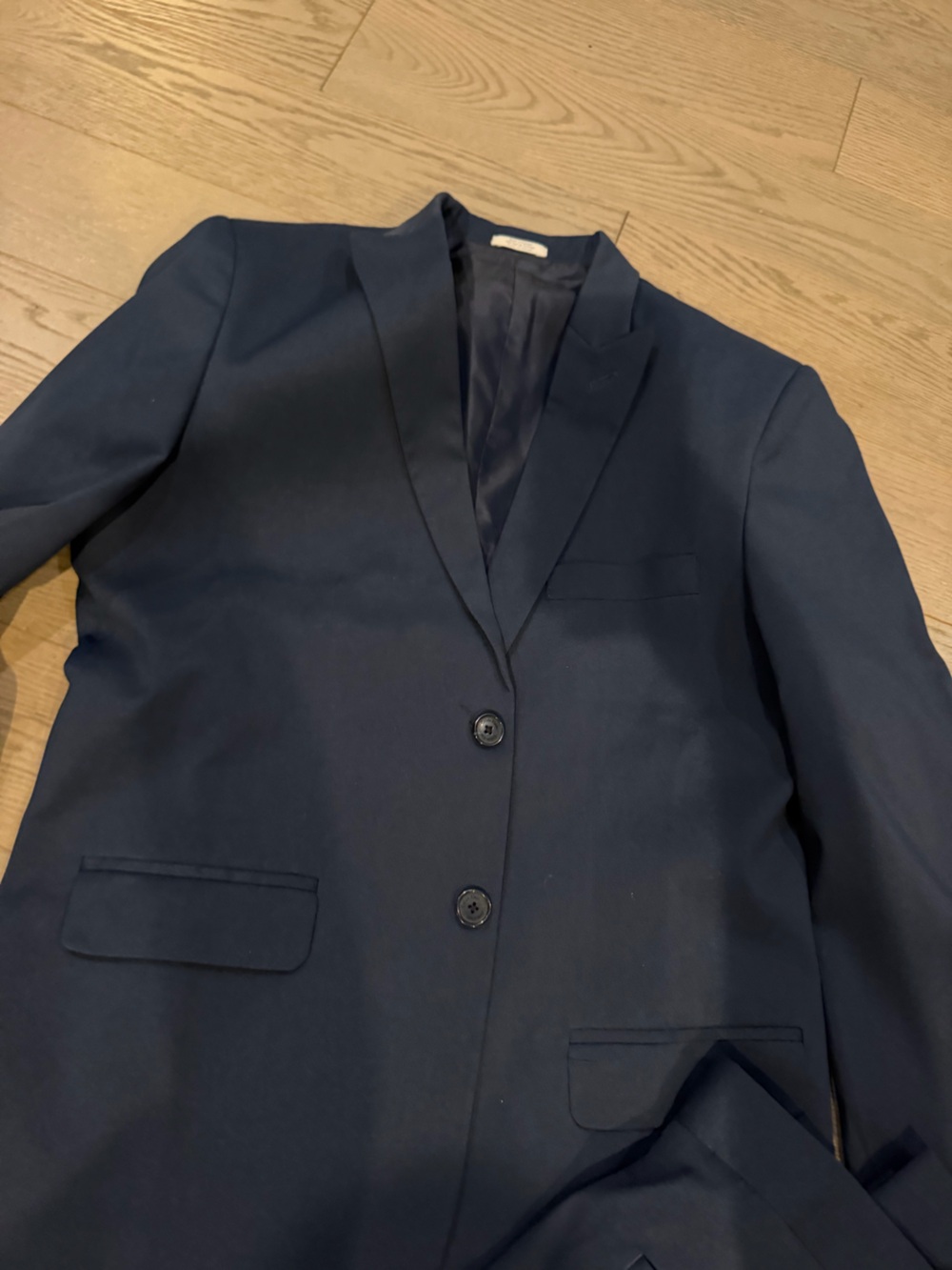 Boys Calvin Klein Navy Suit